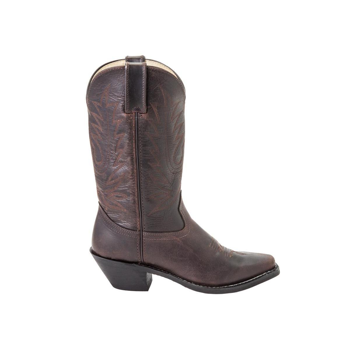 mushroom leather boots