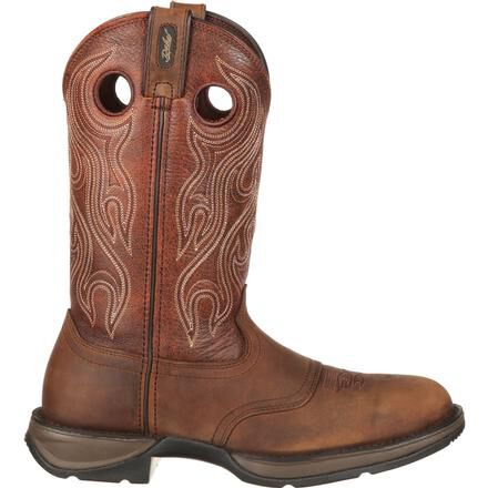 Rebel by Durango Men s Brown Saddle Western Boot DB5474