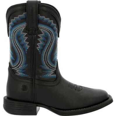 Lil' Rebel Pro™ by Durango® Little Kid's Black Onyx Western Boot, , large