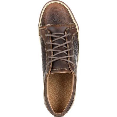 Durango® Music City™ Women's Western Embossed Lace-up Sneaker, , large