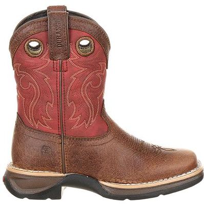 Lil' Rebel™ by Durango® Little Kids' Waterproof Western Saddle Boot, , large
