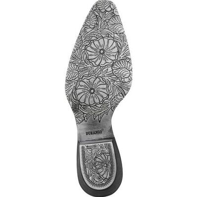 Crush™ by Durango® Women's Pewter Floral Western Boot, , large