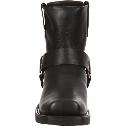 Durango® Boots #DB710 - Men's Black Leather Harness Boots