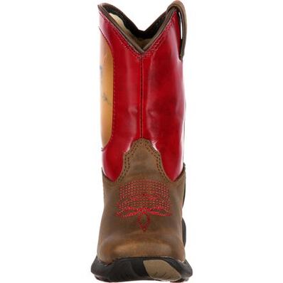 Durango® Toddler Cowboy Lenticular Western Boot, , large