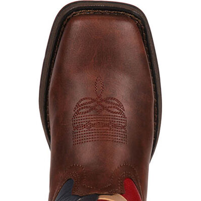LIL' DURANGO® Kid's Patriotic Western Flag Boot, , large