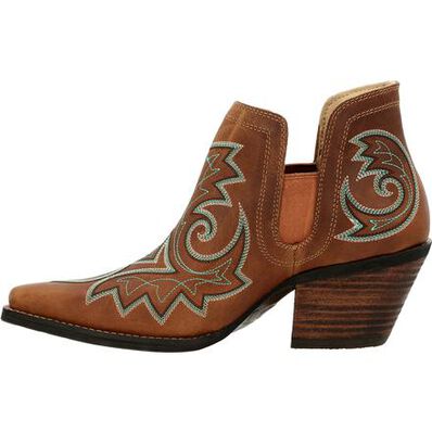 Crush™ by Durango® Women's Golden Brown Western Fashion Bootie, , large