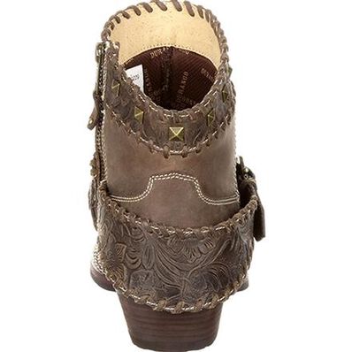 Crush™ by Durango® Women's 5-inch Bucklace Strap Western Boot, , large