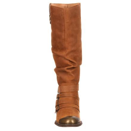 Women's slouch western boots top