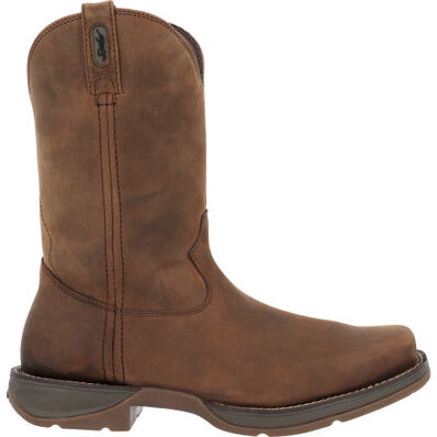 Rebel™ by Durango® Brown Pull-On Western Boot, , large