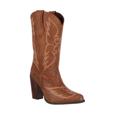 high heeled western boots