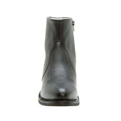 Durango® Black Leather Side Zip Western Boot, , large