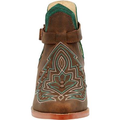 Crush™ by Durango® Women's Brown Studded Western Fashion Bootie, , large
