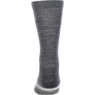 Durango® Boot Light Weight Merino Wool Socks, Grey, large