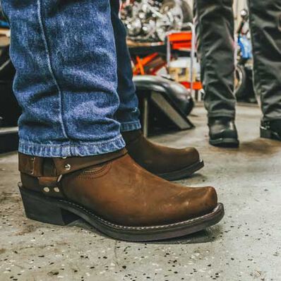 Durango® Boot: Men's Brown Harness Boots -- Style #DB594
