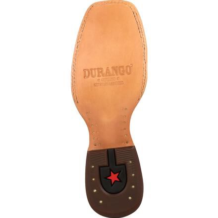 Durango Premium Exotic Full-Quill Ostrich Chestnut Western Boot