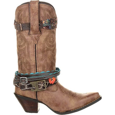 Crush by Durango Women s Accessorized Western Boot DCRD145