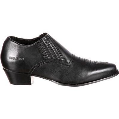 Durango® Women's Black Western Shoe Boot, , large