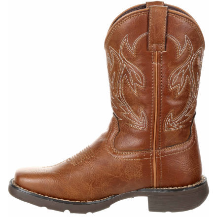 Lil Durango Big Kids Rodeo Brown Western Boot DBT0223TS