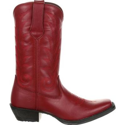 Durango® Women's Red Leather Western Boot, , large