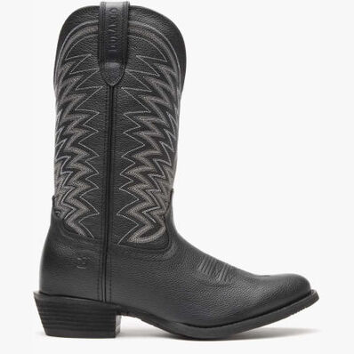 Durango® Rebel Frontier™ Black Western R-Toe Boot, , large