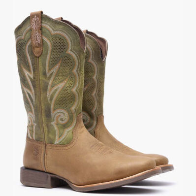 Durango® Lady Rebel Pro™ Women's Ventilated Olive Western Boot, , large