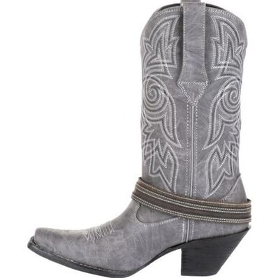 Crush™ by Durango® Women's Graphite Flag Accessory Western Boot, , large
