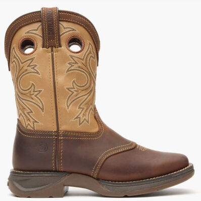 Lil’ Rebel by Durango® Big Kids Brown Tan Western Boot, , large