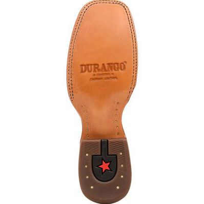 Durango® Premium Exotics™ Antiqued Chestnut Caiman Western Boot, , large