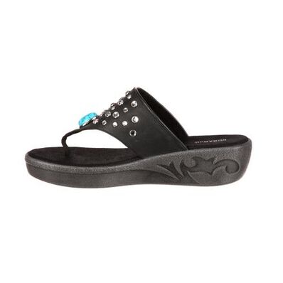 Durango® City Cheyenne Western Sandal, , large
