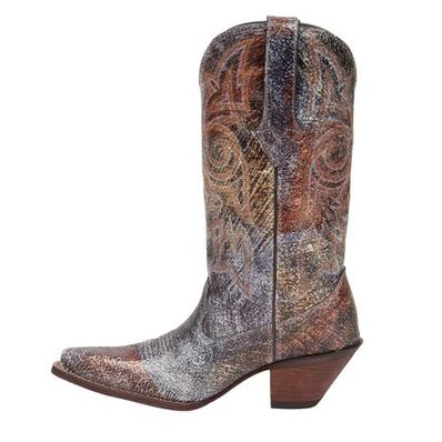 Crush™ by Durango® Women's Crackle and Chrome Western Boot, , large