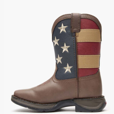 LIL' DURANGO® Kid's Patriotic Western Flag Boot, , large