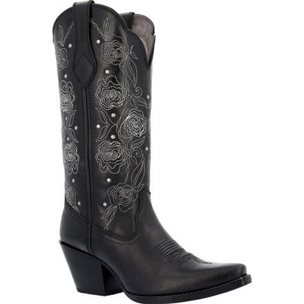Durango women's sales black boots