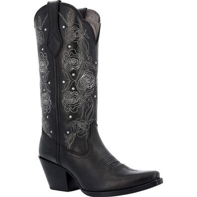 Crush by Durango Women’s Black Rosewood Western Boot, , large
