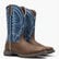 Rebel™ by Durango® Saddle Brown Denim Blue Western Boot, , large