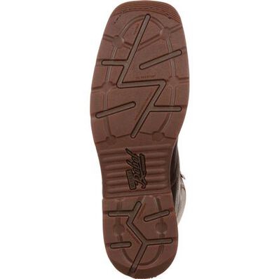Workin' Rebel™ by Durango® Steel Toe Waterproof Western Lacer Boot, , large