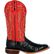 Durango® Premium Exotics™ Fiery Red Full-Quill Ostrich Western Boot, , large