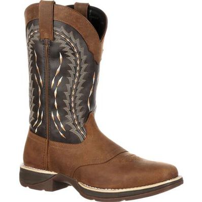 Rebel™ by Durango® Saddle Pull-On Western Boot, , large