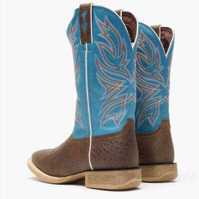 Durango® Rebel Pro™ Bay Brown and Brilliant Blue Western Boot, , large