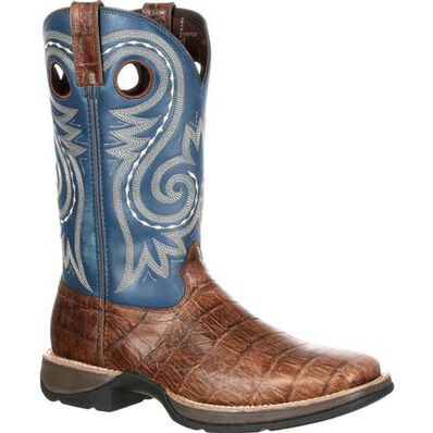 Rebel™ by Durango® Gator Embossed Western Boot, , large