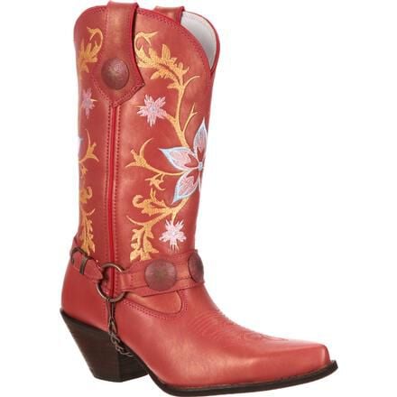 Women's embroidered western boots top