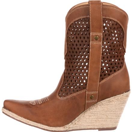 Durango City Women s Westpadrille Wedge Western Boot