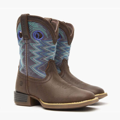 Durango Lil' Rebel Pro Little Kid's Amethyst Western Boot, , large