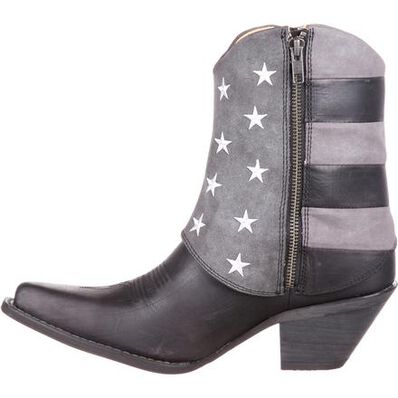 Crush™ by Durango® Women's Fold-Down Black Flag Bootie, , large