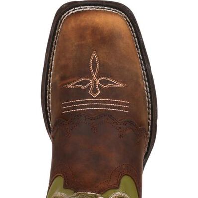 Lady Rebel™ by Durango® Women's Meadow n' Lace Saddle Western Boot, , large