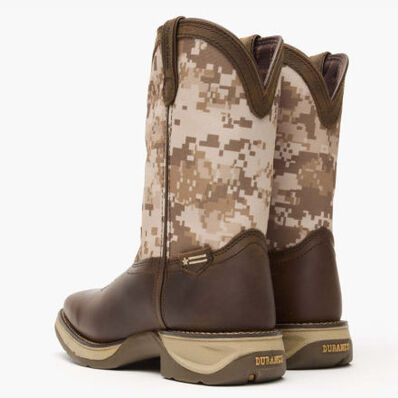 Lil' Rebel™ by Durango® Big Kids Desert Camo Western Boot, , large