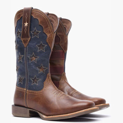 Durango® Lady Rebel Pro™ Women's Vintage Flag Western Boot, , large