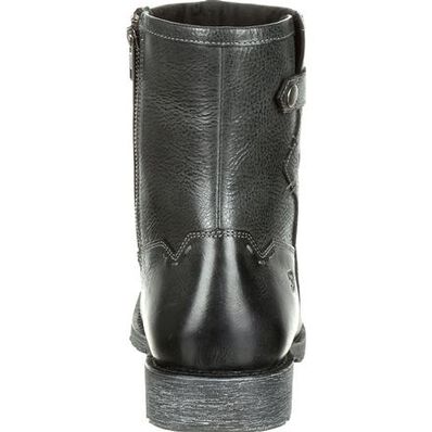 Durango® Drifter Men's Black Side-Zip Boot, , large