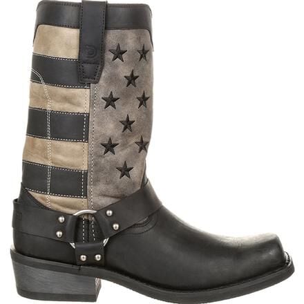 Durango Black Faded Flag Harness Boot Men s Size 10