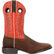 Durango® Westward™ Dark Hickory and Chili Red Western Boot, , large