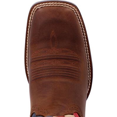 Durango® Saddlebrook™ Brown Union Flag Western Boot, , large